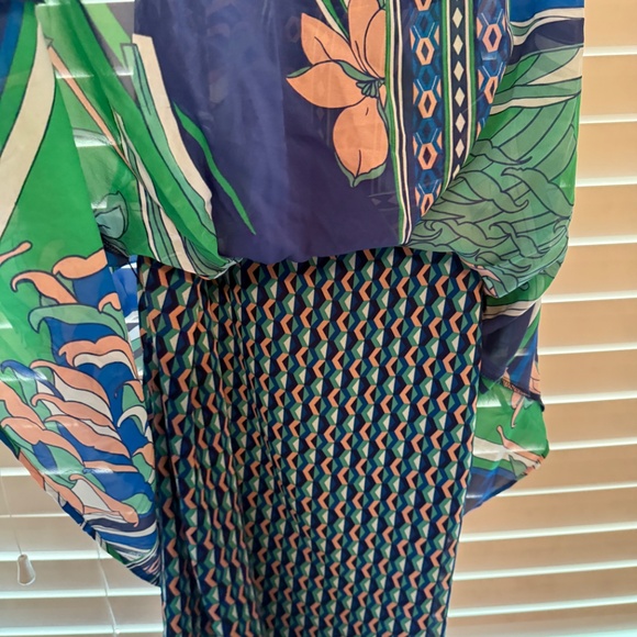 Maeve Mixed Pattern Dress - Picture 4 of 6